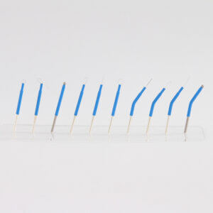 ESU 10 Piece Electrosurgical Electrode Kit with Loop, Wire, Noose, Hook, and Ball Options