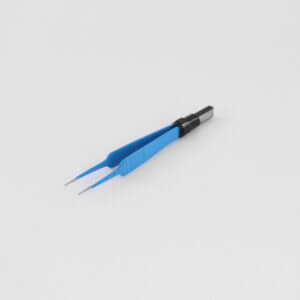 11.5 CM Straight Bipolar Electrosurgical Forceps with Fine .5mm Tip