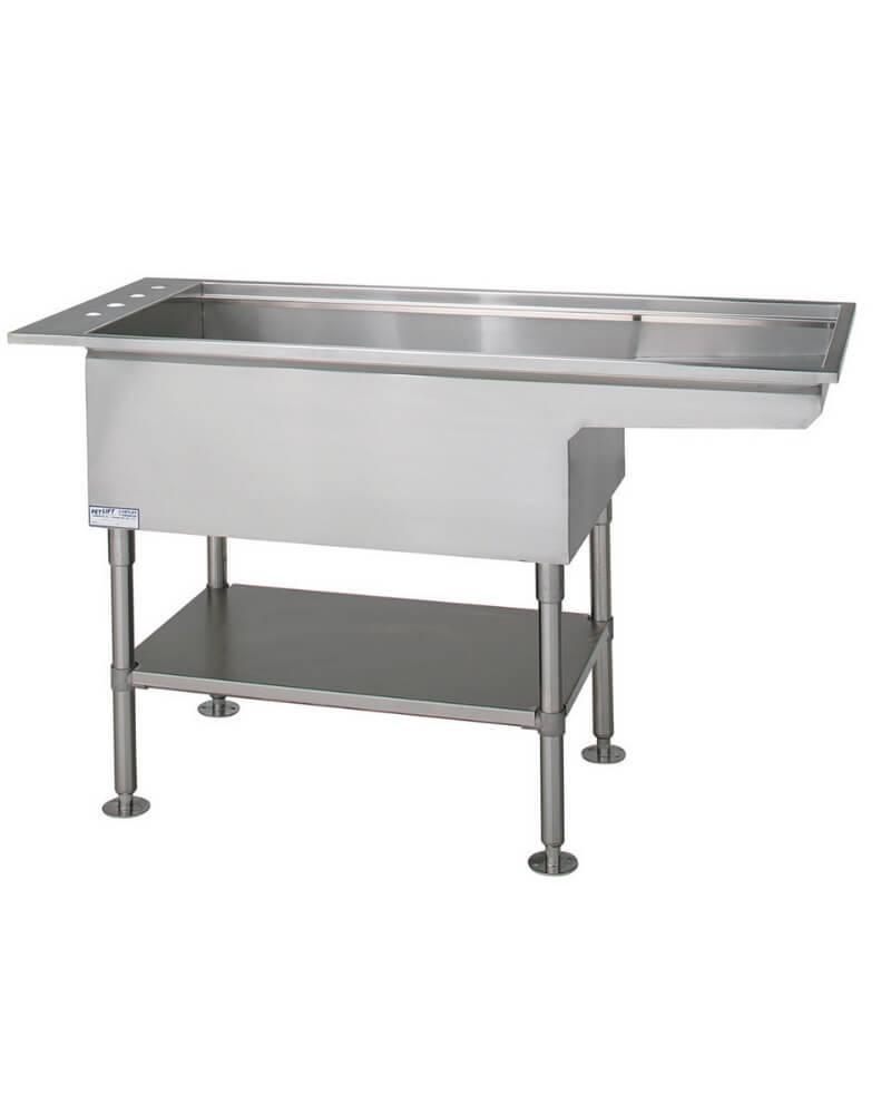 Economy Bi-level Stainless Steel Veterinary Wet Table