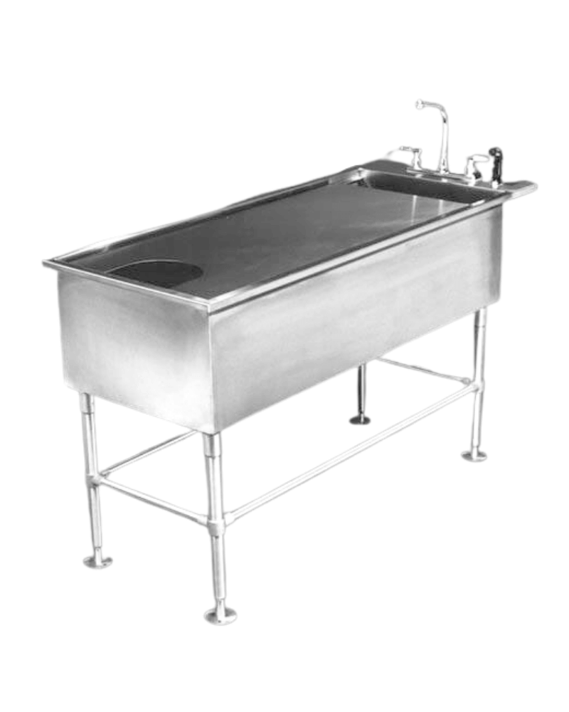 Economy Veterinary Stainless Tub Table