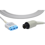 ECG Trunk Cable 3-Lead 3-Lead ECG trunk cable for veterinary and animal monitoring