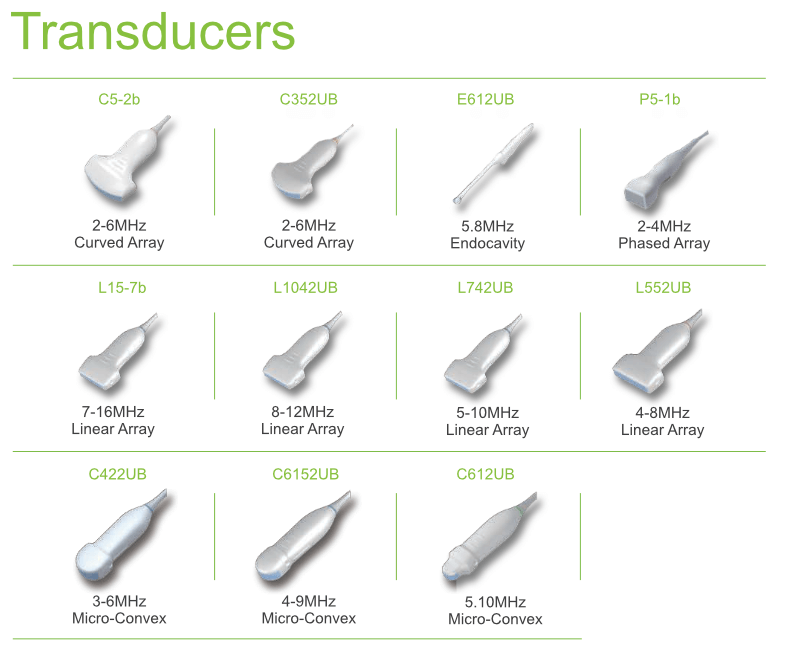 U60 Veterinary Ultrasound Transducers
