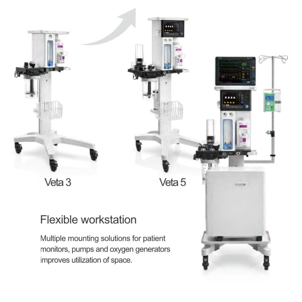 Mindray Veterinary Veta 5 Anesthesia Machine - Infinium