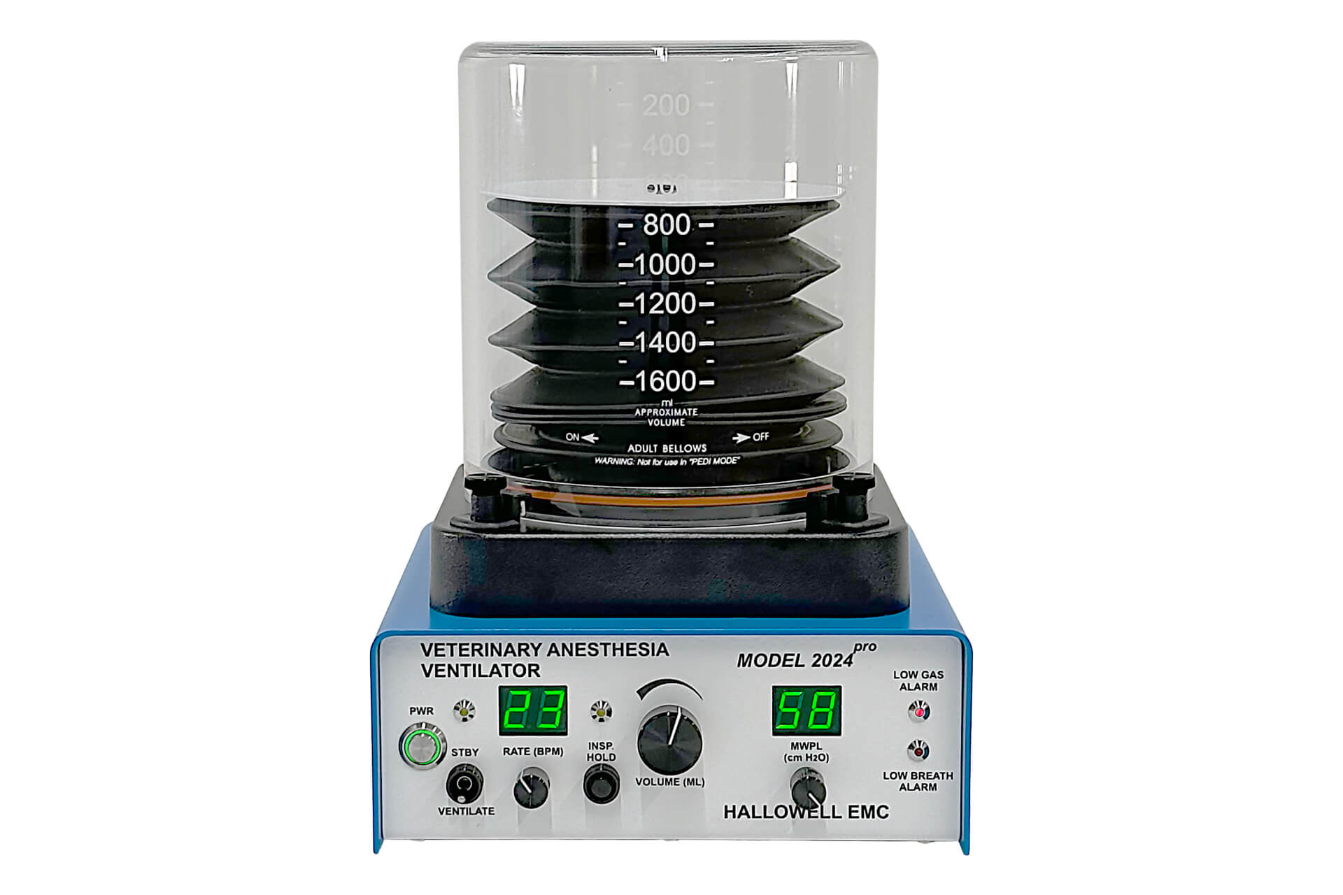 hallowell 2024 pro anesthesia ventilator