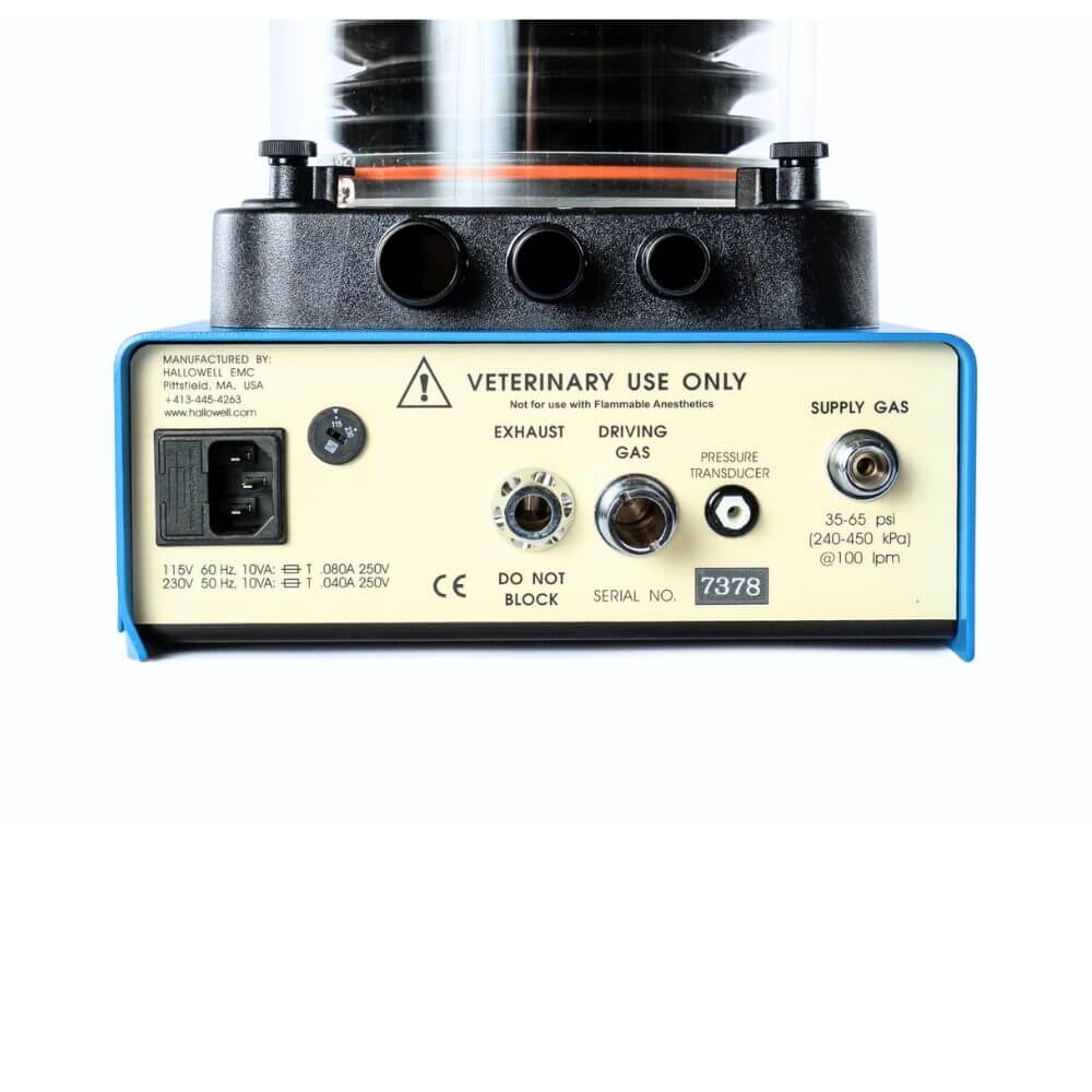 Hallowell 2002 PRO Veterinary Anesthesia Ventilator