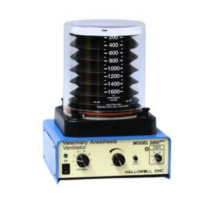 Hallowell 2002 Pro Veterinary Anesthesia Ventilator