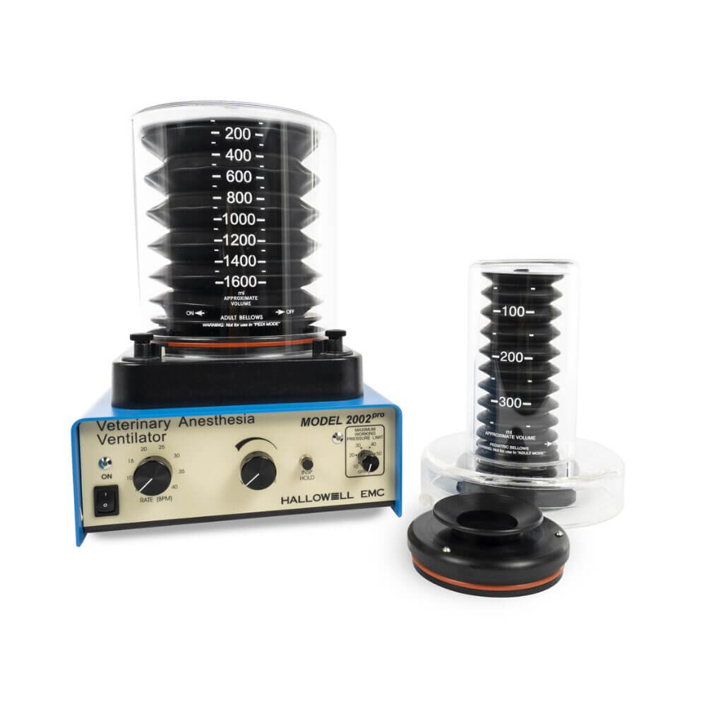 Hallowell 2002 PRO Veterinary Anesthesia Ventilator