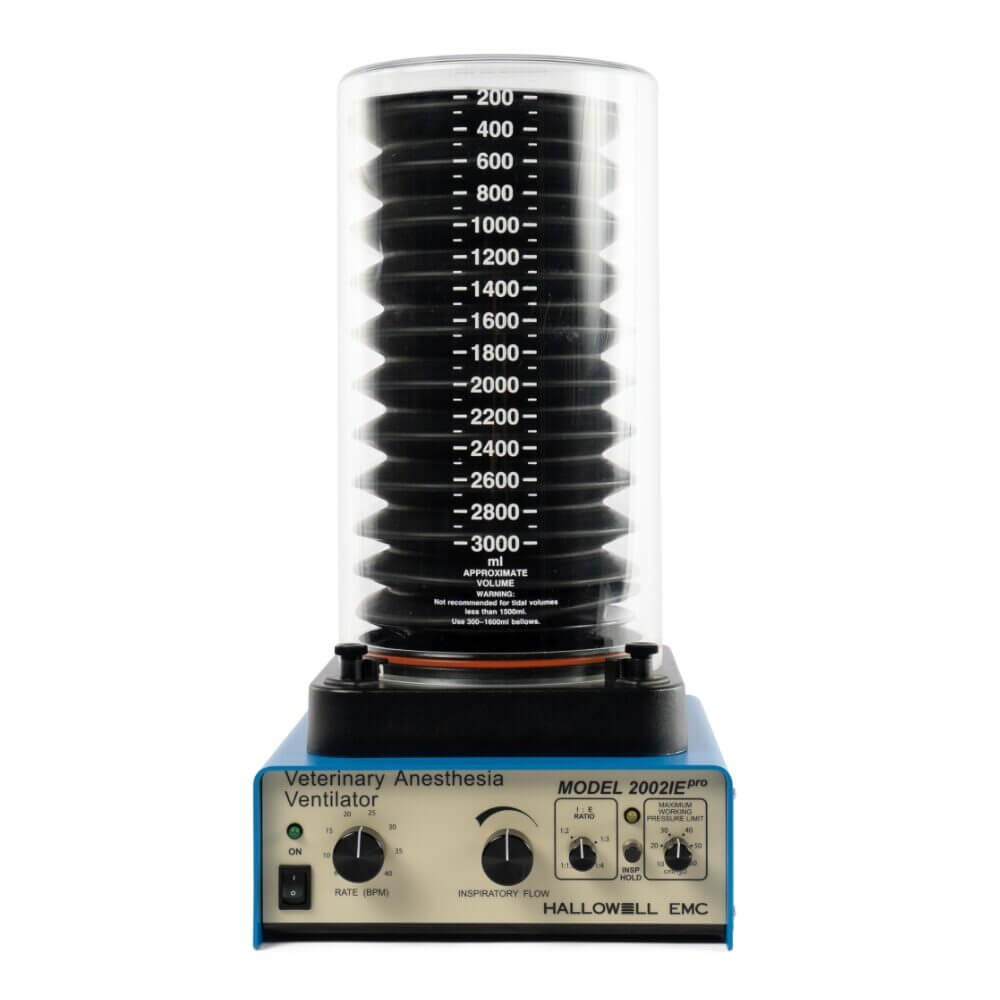 Hallowell 2002IE PRO Anesthesia Ventilator with I/E Ratio Adjustment