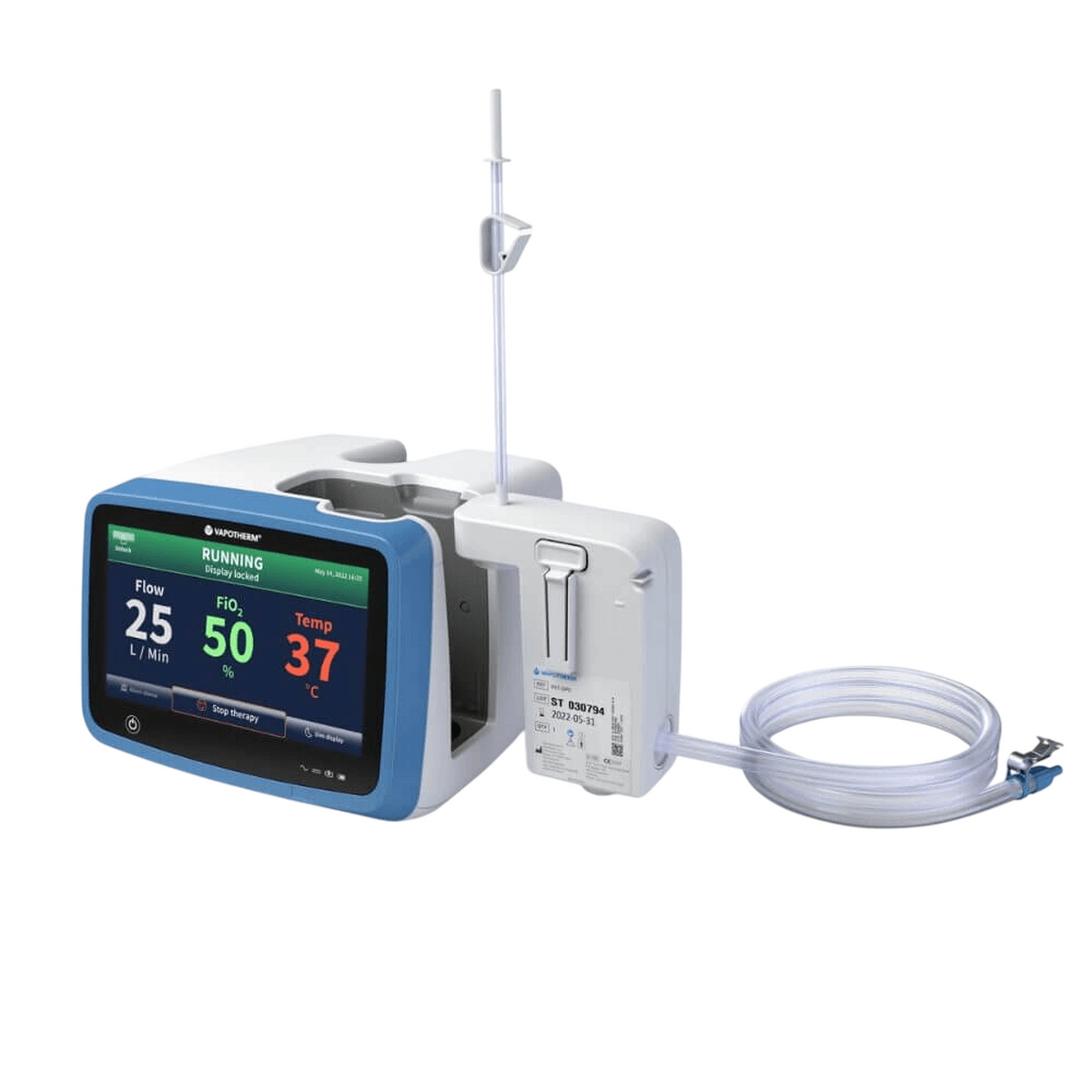 Vapotherm VET 2.0 long-lasting disposable vapor circuit