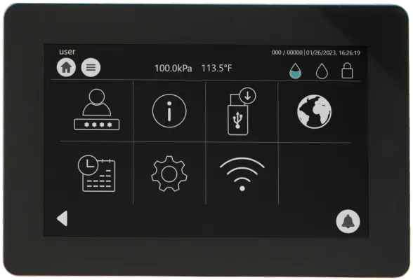 T-Top Control Panel Display