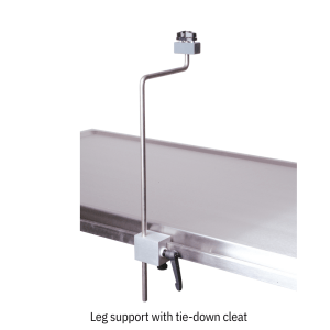 Leg Support and Tie-Down Cleat