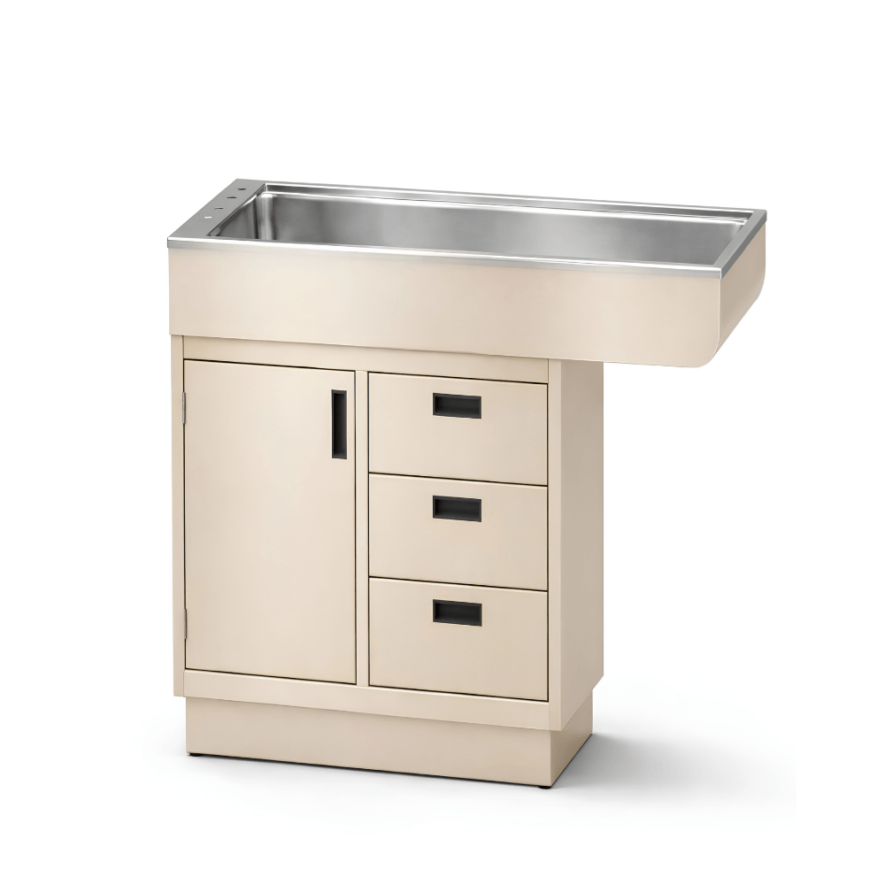 Millwork Wet Table 6″ Deep Liner with Knee Space