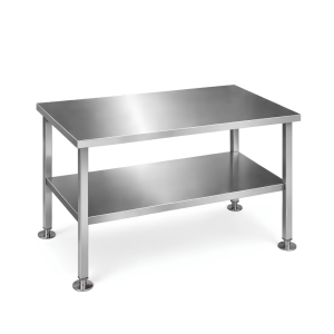 Stainless Work Table with Flanged Feet