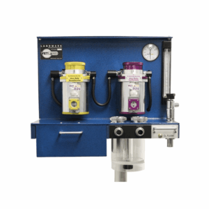Landmark VDA-4100 Dual Vaporizer Veterinary Anesthesia Machine Front