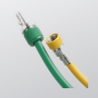 Custom medical gas hose assembly for veterinary use