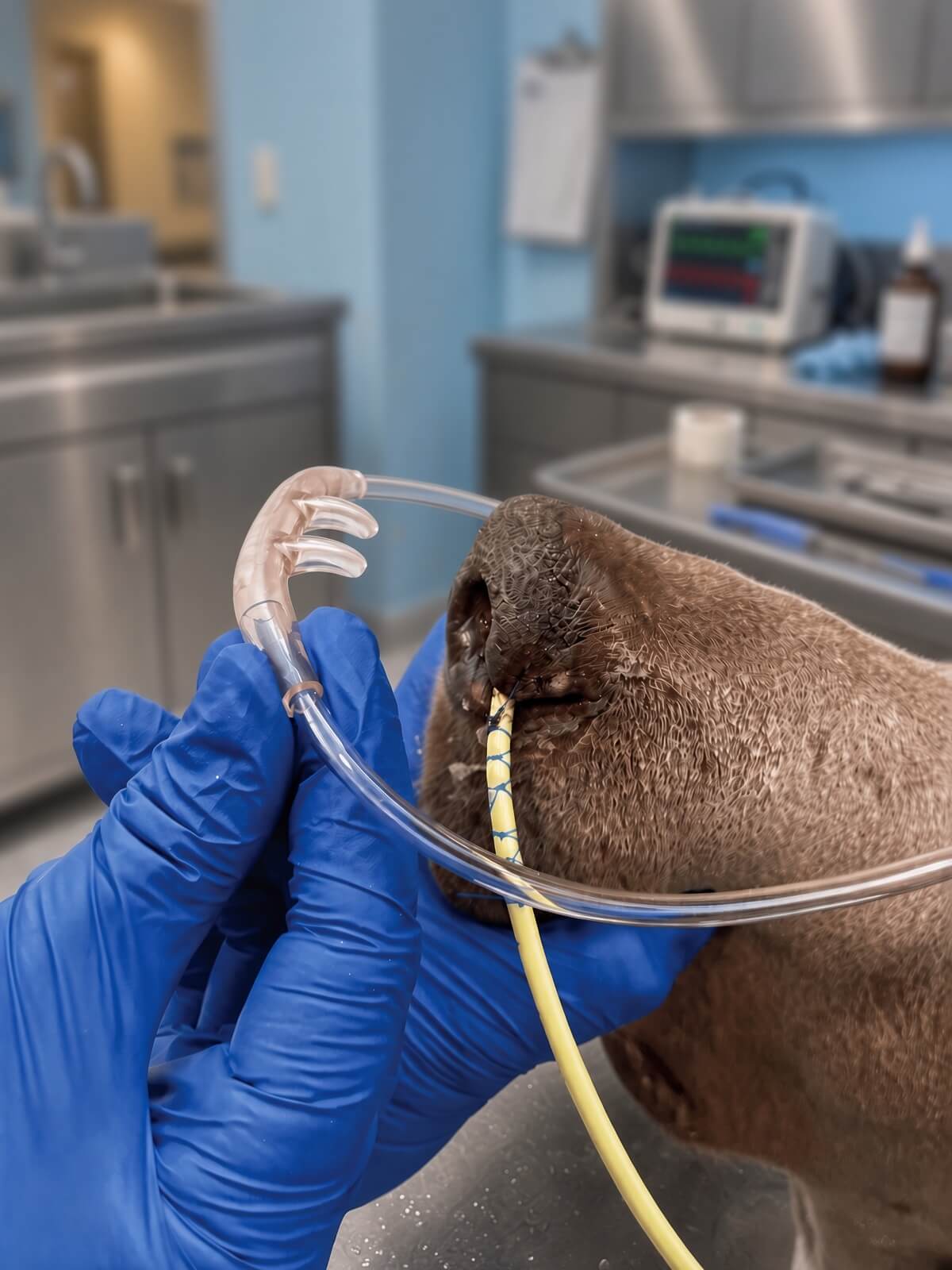 High-flow veterinary oxygen therapy
