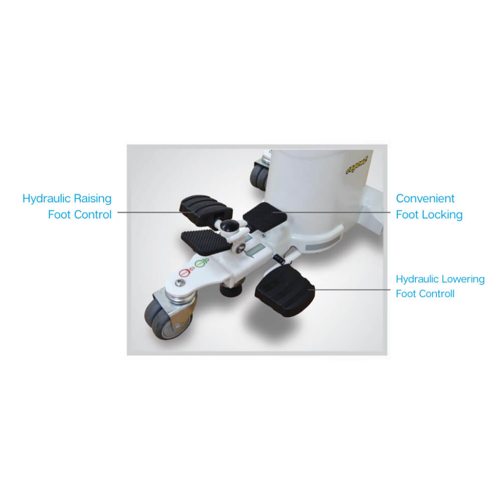 Infinium HS360 Surgical Stool front angle view for veterinary clinics