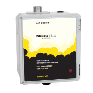 Moduflex Gas Evacuation Ventilator veterinary clinic waste gas blower