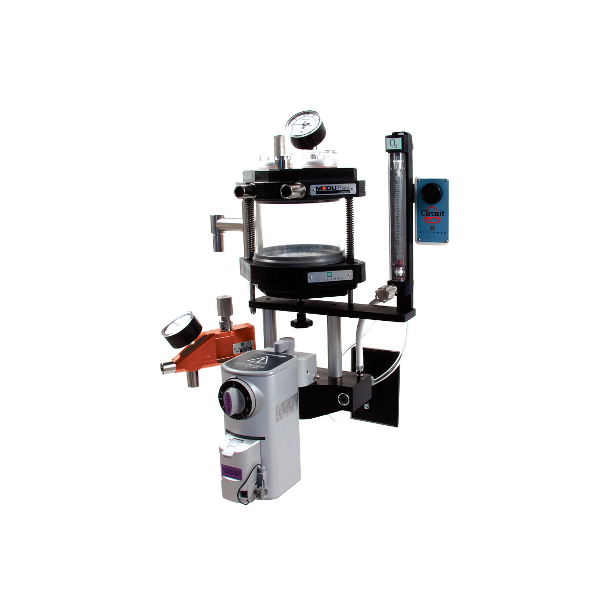 Wall-mount Moduflex Compact Veterinary Anesthesia Machine